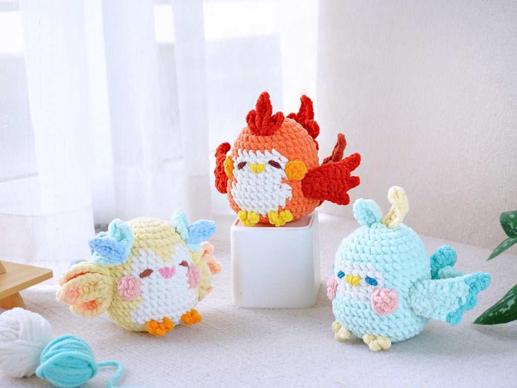 Diy Handmade Crochet Birds Kit - Cute Animal Toy | Perfect Desk Decor - image 3