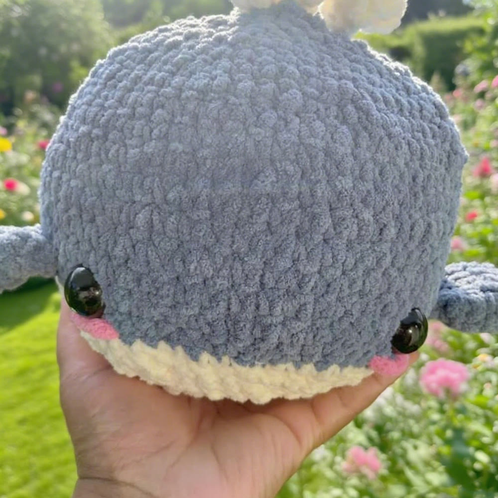Diy Handmade Crochet Whale Kit - Unique Crochet Dolls | Beginner-friendly Needle Craft - image 2