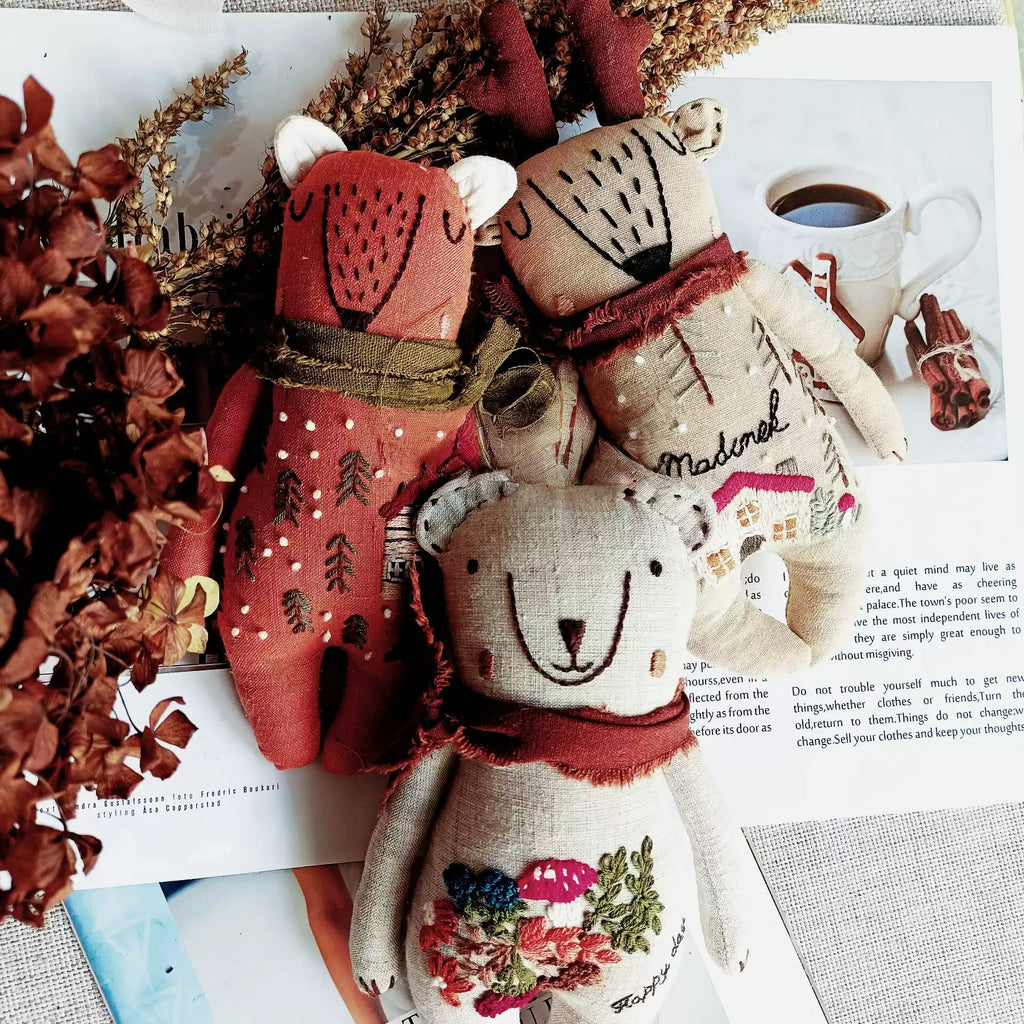 Embroidery Animal Series Kits  -  Diy Animal Toys | Fashionable Gifts For Childs - image 3