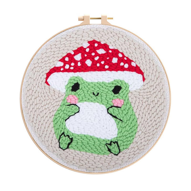 Punch Needle  Kit - Creative Animal Craft | Needlework For Beginner - 20cm*20cm - image 0