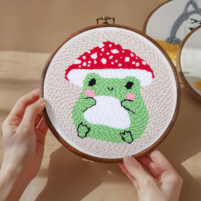 Punch Needle  Kit - Creative Animal Craft | Needlework For Beginner - image 4