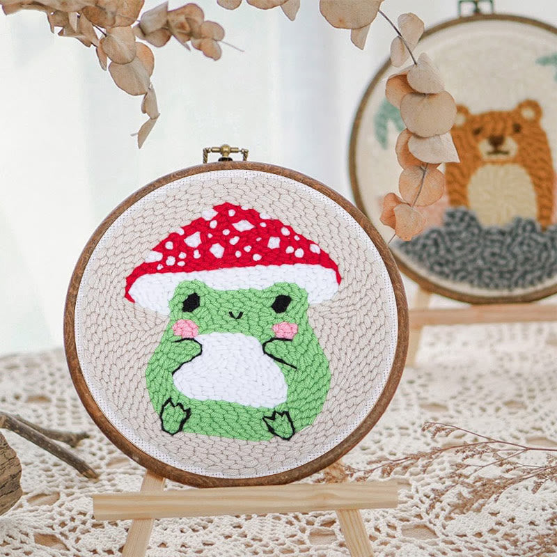 Punch Needle  Kit - Creative Animal Craft | Needlework For Beginner - image 7