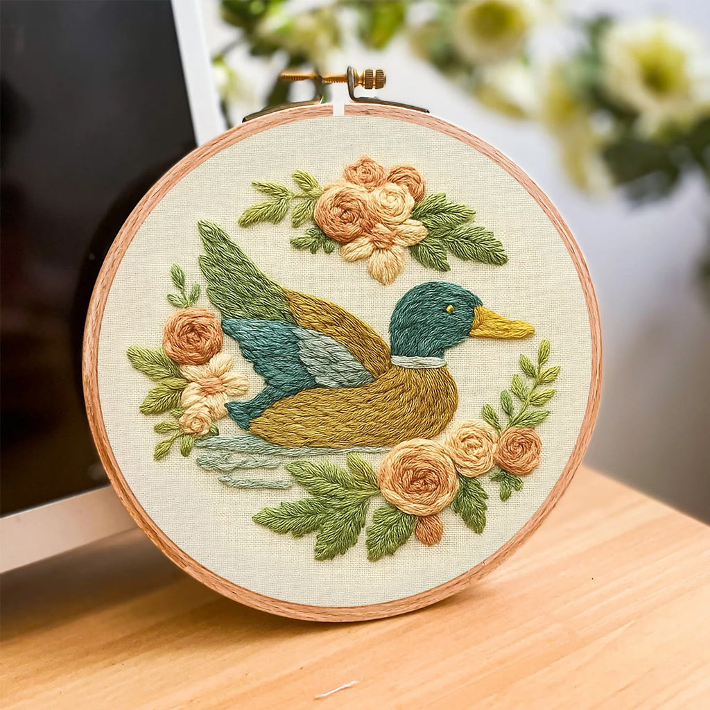 Rubbyoo Embroidery Kit - Floral Duck | Sewing Animal Craft - image 7