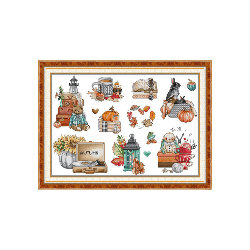 Cross Stitch Kit - Breath Of Autumn |  Easy Needle Work - Breath Of Autumn - image 0