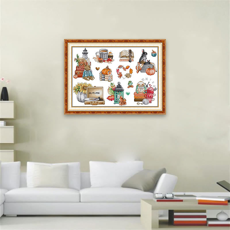 Cross Stitch Kit - Breath Of Autumn |  Easy Needle Work - image 1