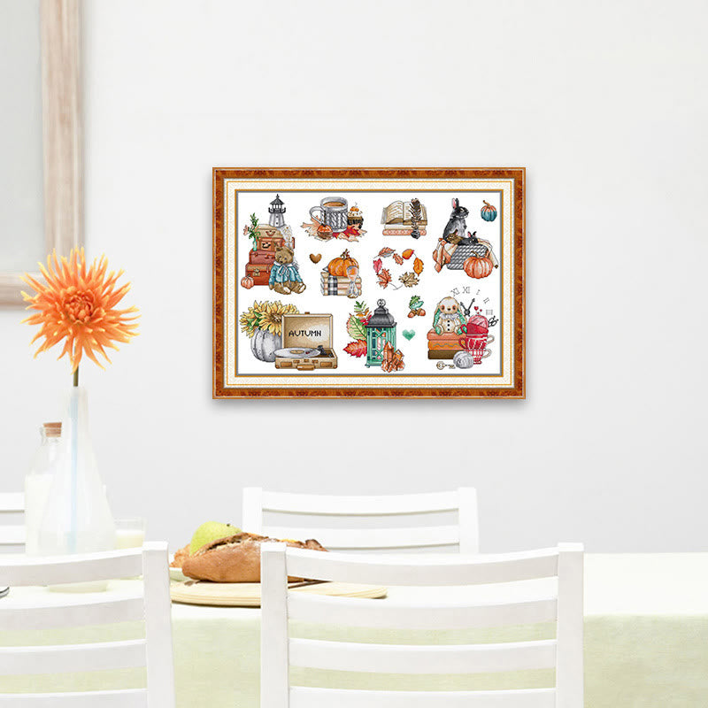 Cross Stitch Kit - Breath Of Autumn |  Easy Needle Work - image 2