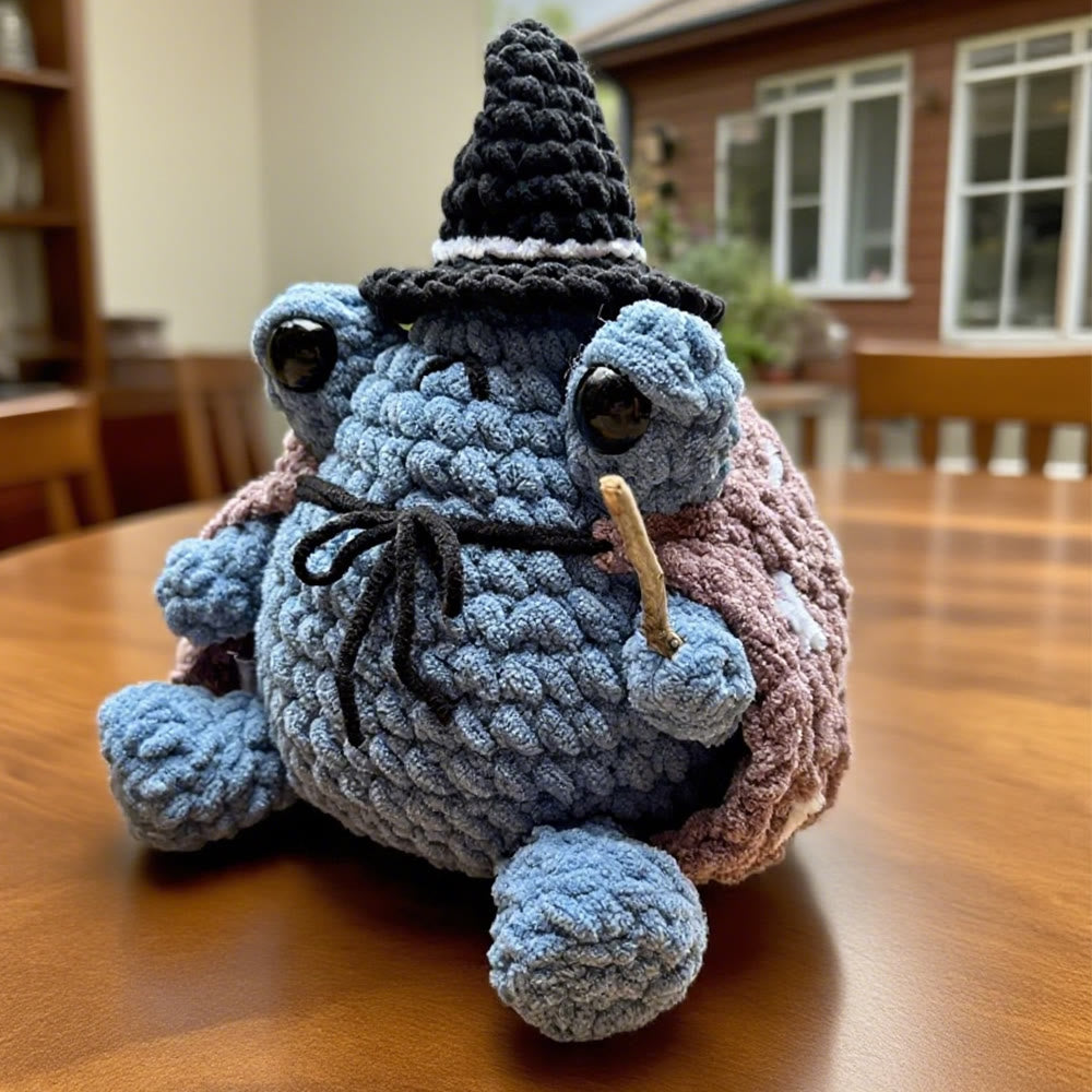 Diy Handmade Magic Frog Crochet  Kit - Unique Animal Craft | Nice For Gifts - image 1