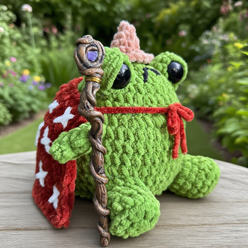 Diy Handmade Magic Frog Crochet  Kit - Unique Animal Craft | Nice For Gifts - image 2