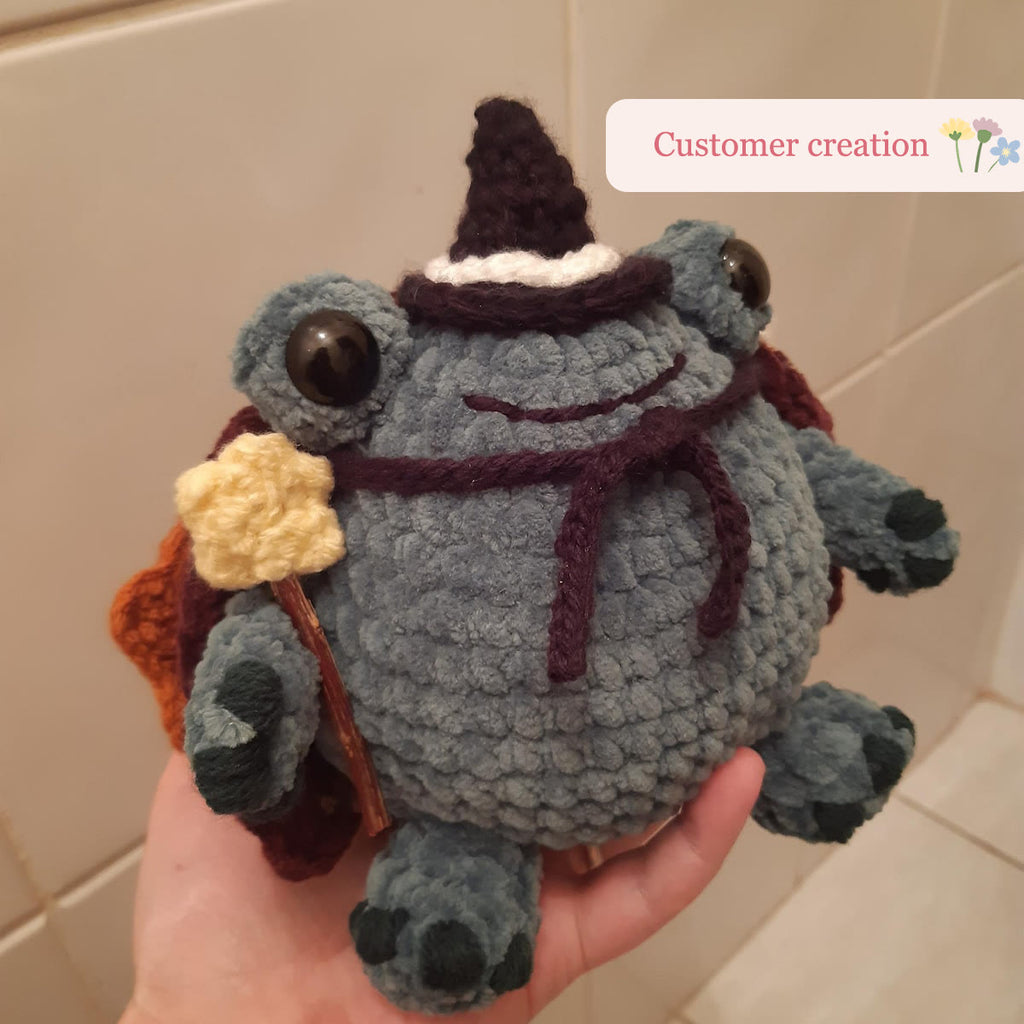 Diy Handmade Magic Frog Crochet  Kit - Unique Animal Craft | Nice For Gifts - image 4