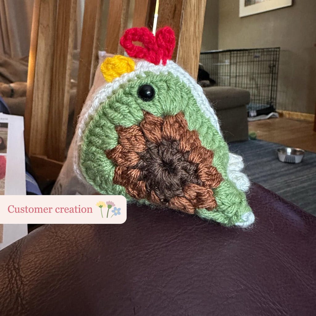 Diy Handmade Chicken And Bird Crochet  Kit - Cute Needle Doll | Nice Birthday Craft - image 3