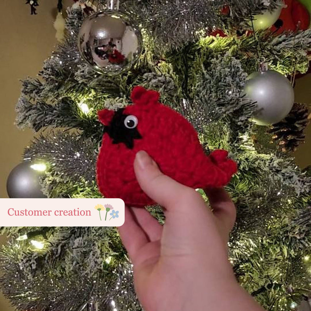 Diy Handmade Chicken And Bird Crochet  Kit - Cute Needle Doll | Nice Birthday Craft - image 4