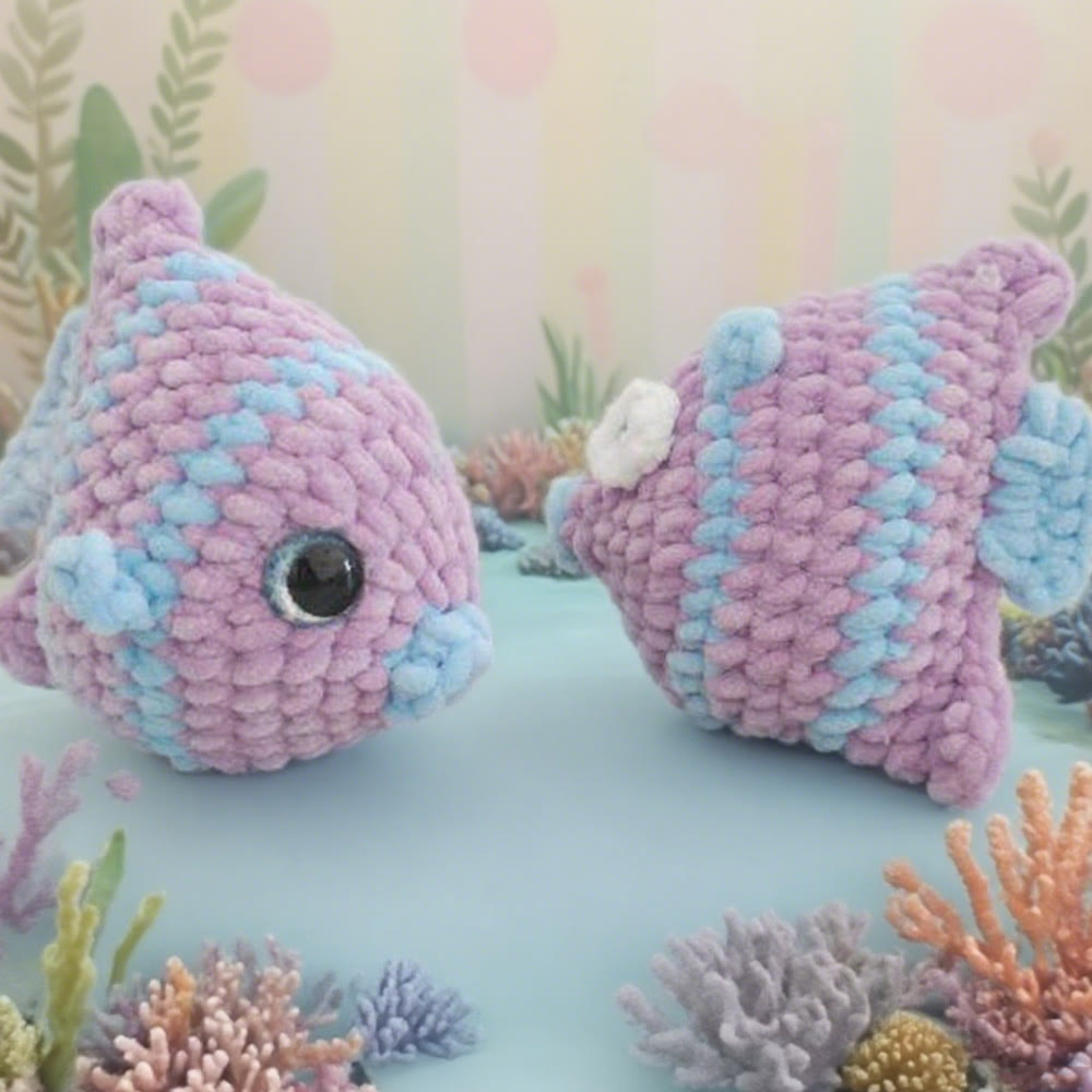 Diy Handmade Pufferfish Crochet Kit - Beautiful Crochet Handicraft | Needle Set For Beginner - image 5