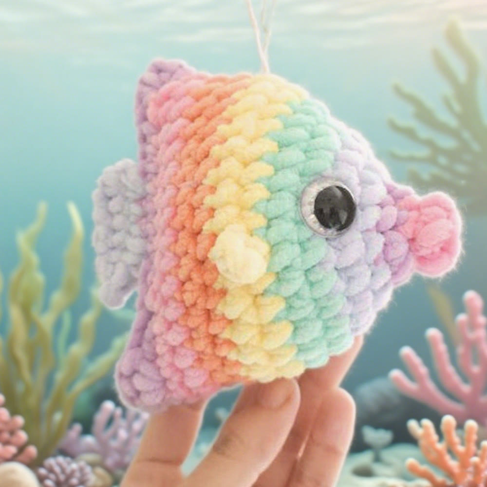Diy Handmade Pufferfish Crochet Kit - Beautiful Crochet Handicraft | Needle Set For Beginner - image 11
