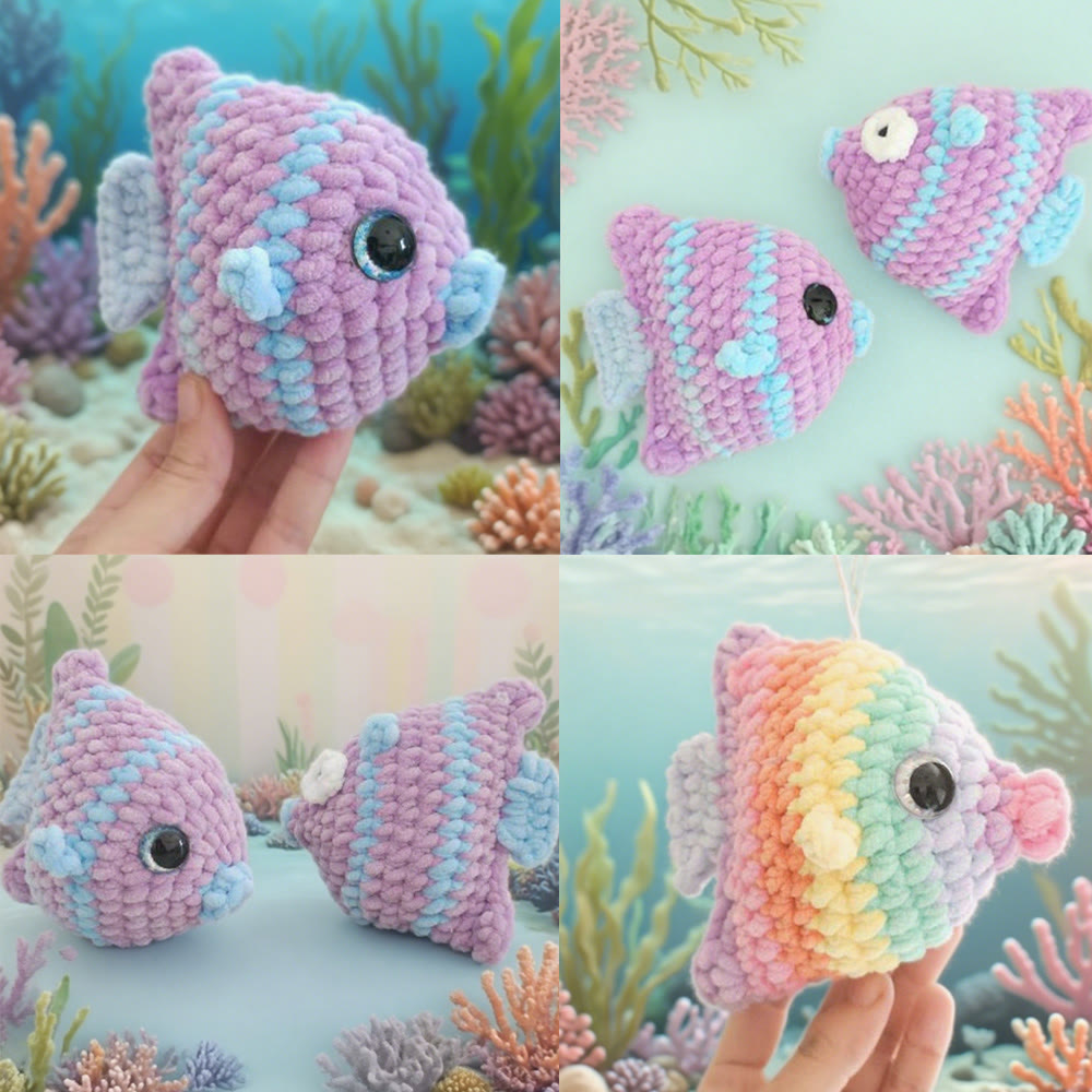 Diy Handmade Pufferfish Crochet Kit - Beautiful Crochet Handicraft | Needle Set For Beginner - image 14