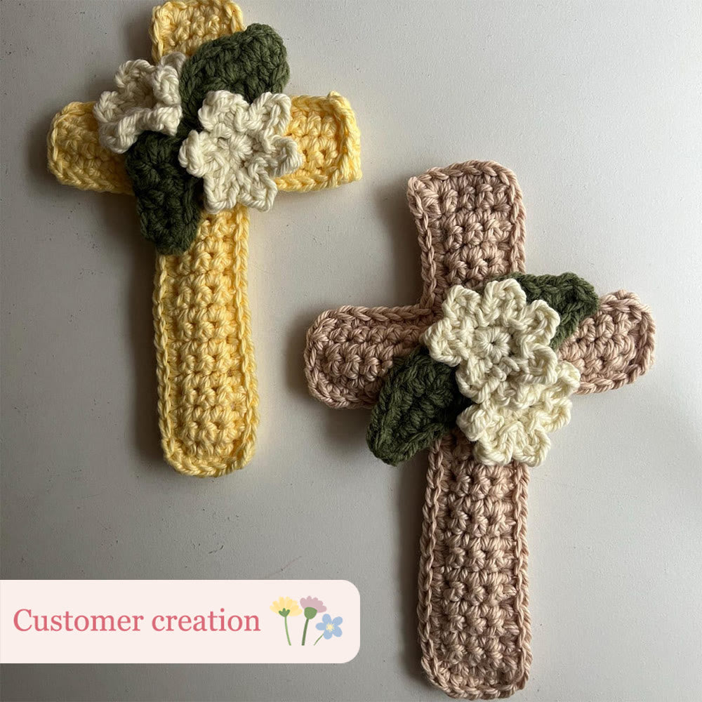 Diy Handmade Cross Crochet  Kit - Easter Needle Work | Christian Handicraft - image 6