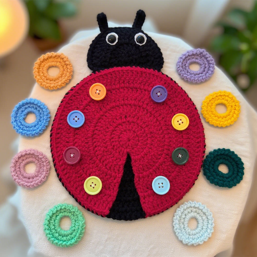 Diy Handmade Ladybug Crochet Kit - Creative Insects Doll | Great Birthday Craft - Ladybug Crochet  Kit - image 0