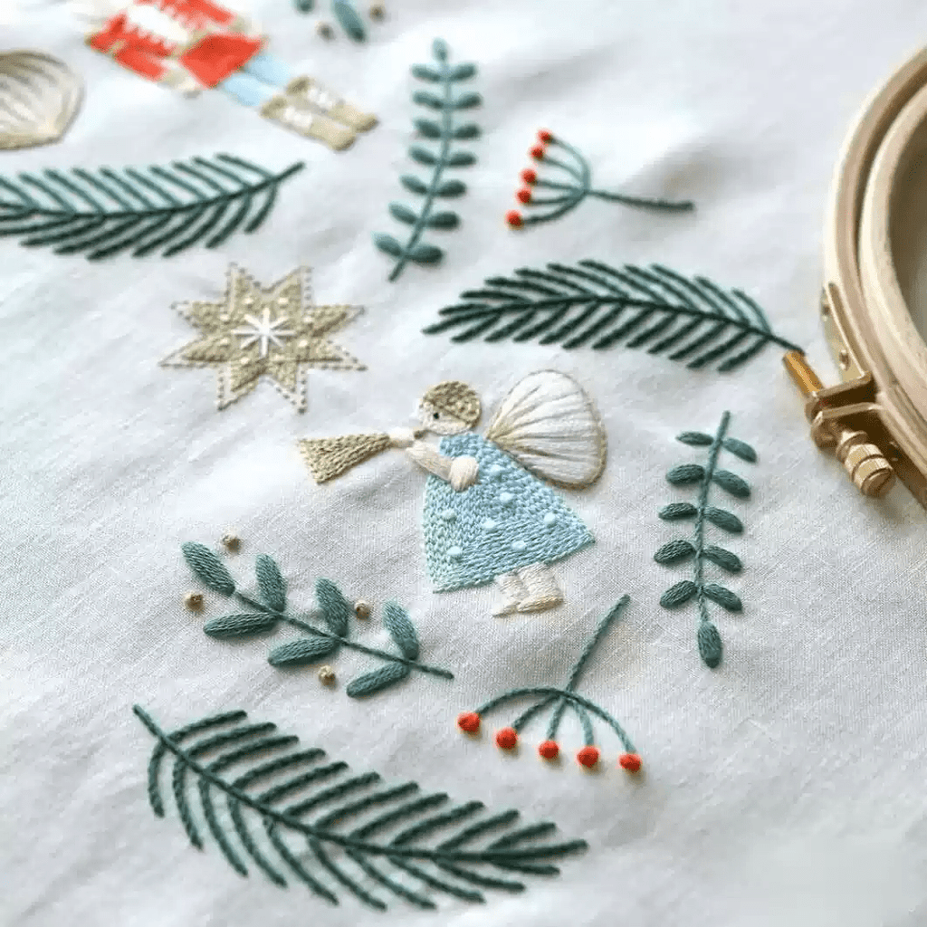 Embroidery Christmas Sock Kit | Christmas Tree Ornament | Diy Unique Christmas Gifts - image 4
