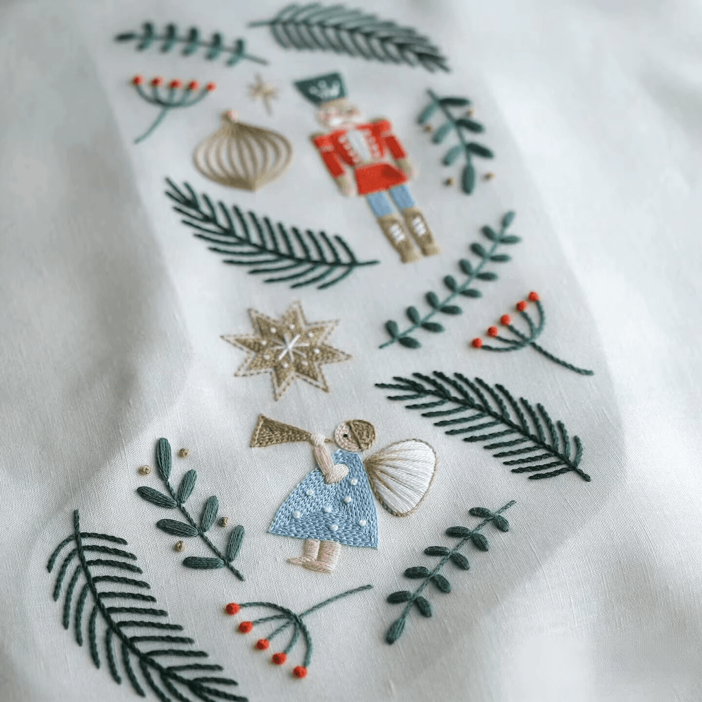 Embroidery Christmas Sock Kit | Christmas Tree Ornament | Diy Unique Christmas Gifts - image 5