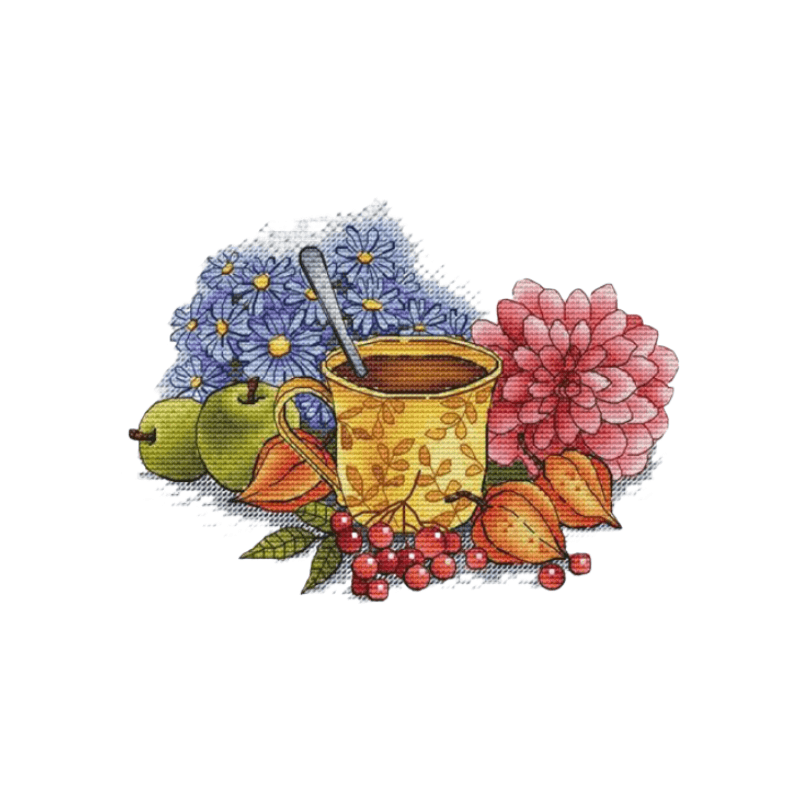 Cross Stitch Kit - Delicious Dessert | Handmade Home Decor | Diy Needle Set - C - image 6