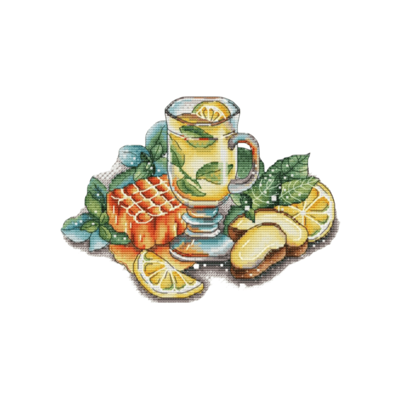 Cross Stitch Kit - Delicious Dessert | Handmade Home Decor | Diy Needle Set - E - image 8