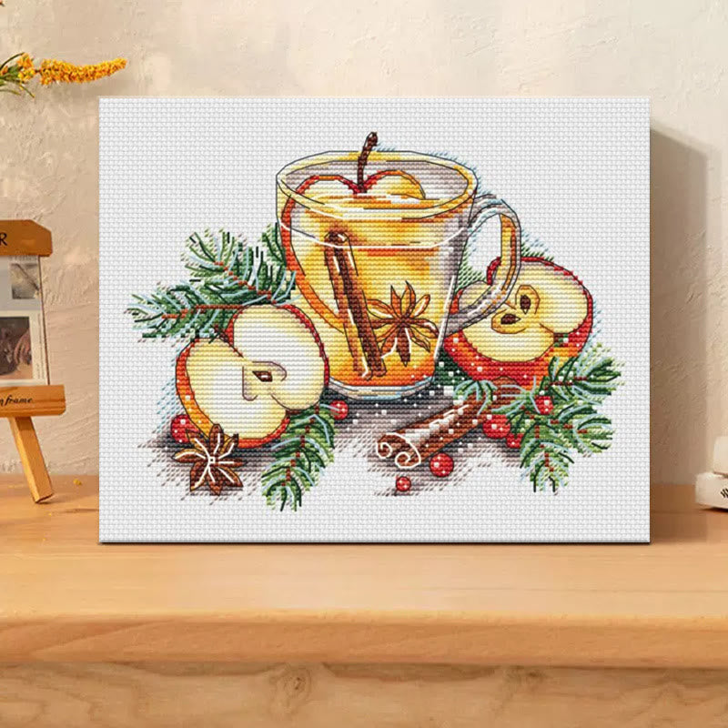 Cross Stitch Kit - Delicious Dessert | Handmade Home Decor | Diy Needle Set - image 3