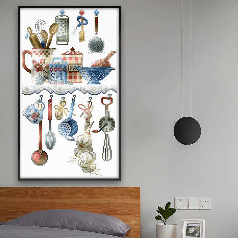 Cross Stitch Kit - Leisure Life | Embroidery Needlework | Gift For Friends - image 2