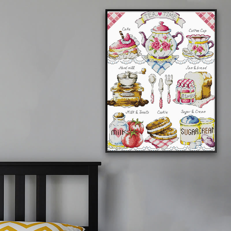 Cross Stitch Kit - Leisure Life | Embroidery Needlework | Gift For Friends - image 1