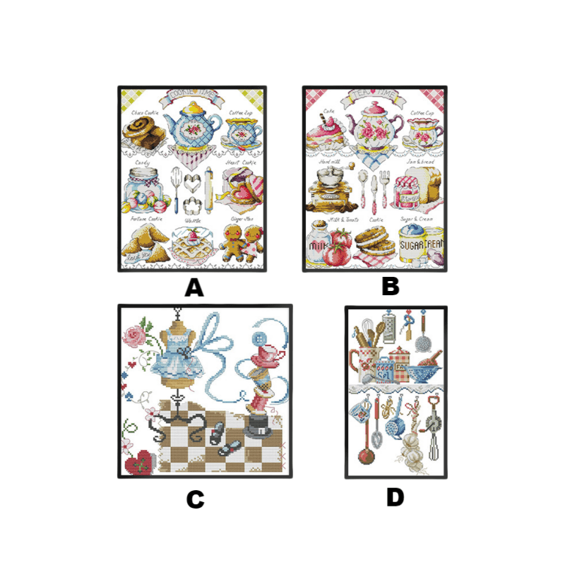 Cross Stitch Kit - Leisure Life | Embroidery Needlework | Gift For Friends - D - image 4