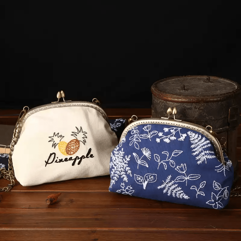 Handmade Lock Coin Purse Kit  | Fruit Series Bag | Nice Gifts For Mom - image 0