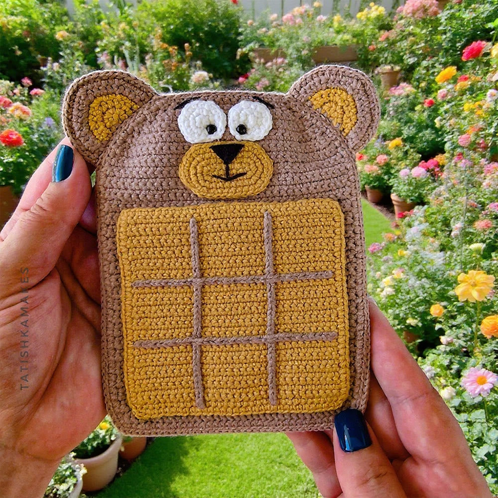 Diy Handmade Tic-tac-toe Game Board Crochet  Kit - Creative Mouse Craft | Unique Travel Game For Kids - image 2