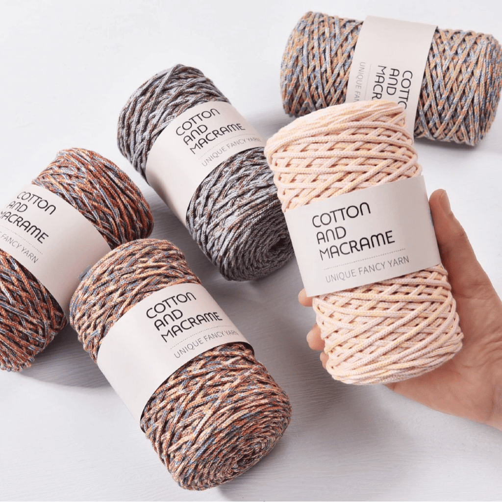 3mm Crochet Cotton Thread | Perfect For Diy Craft |  Beginner Knitting Crochet Gift - image 1