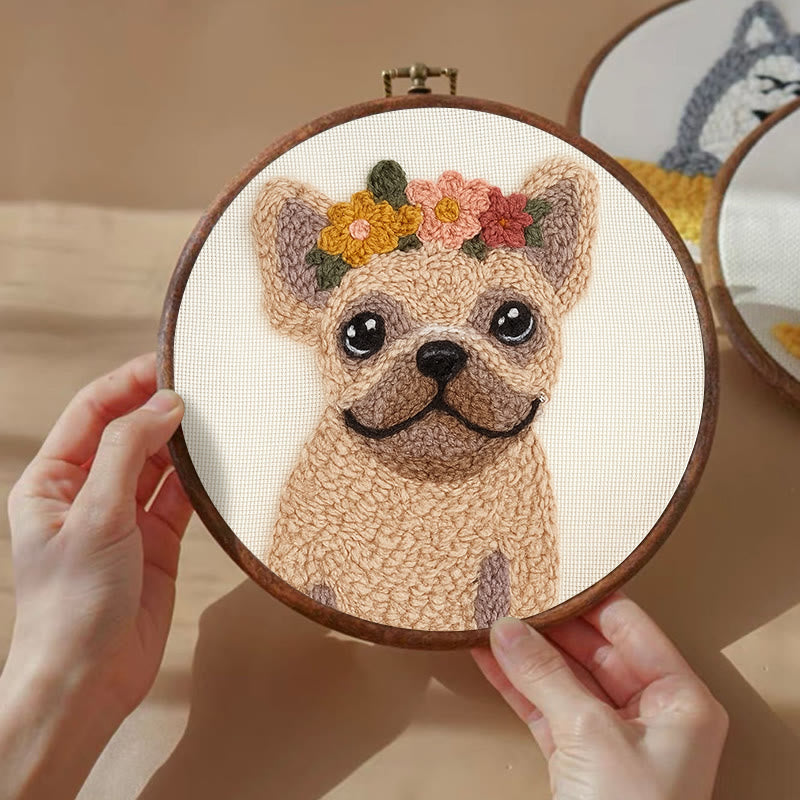  Punch Needle  Kit - Perfect For Dog Lovers | Beginner Handmade Set - image 5