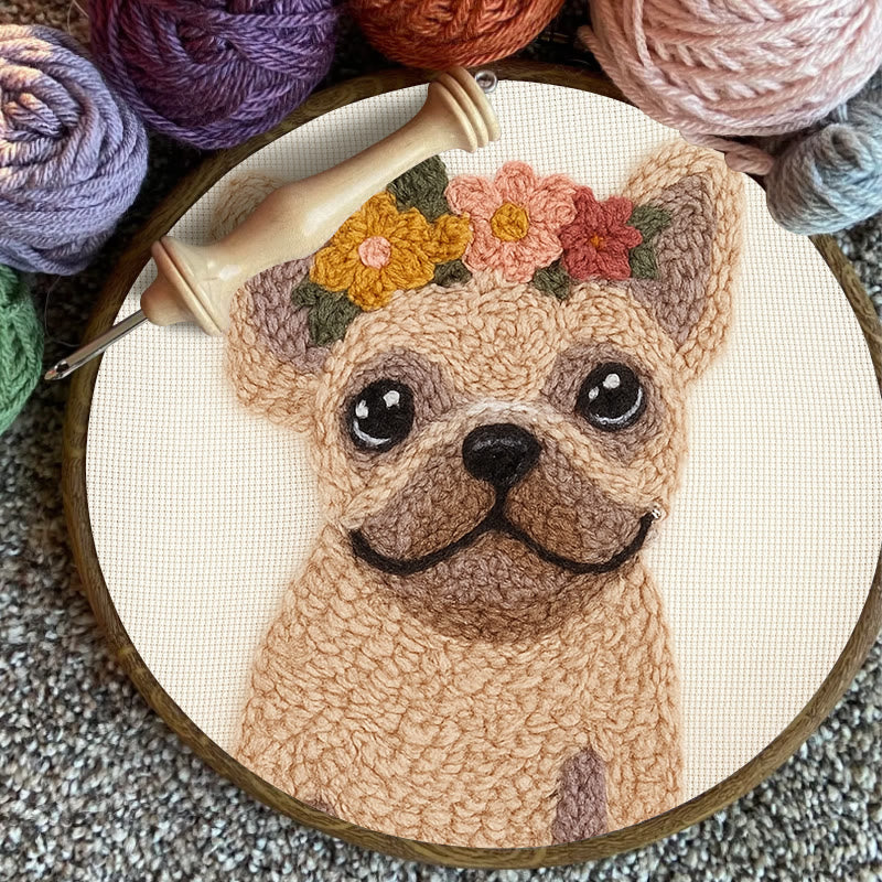  Punch Needle  Kit - Perfect For Dog Lovers | Beginner Handmade Set - image 6