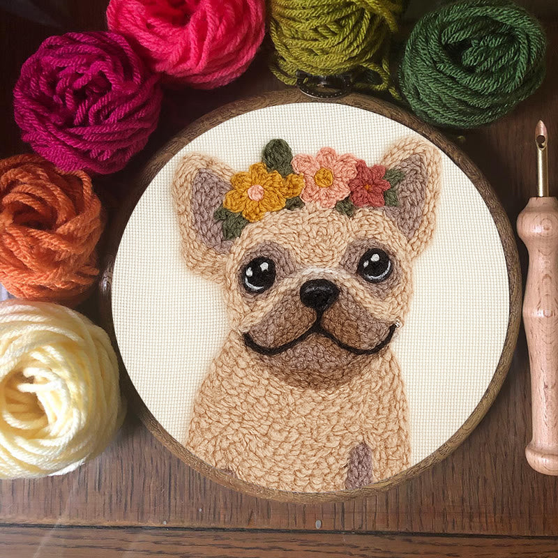  Punch Needle  Kit - Perfect For Dog Lovers | Beginner Handmade Set - image 1