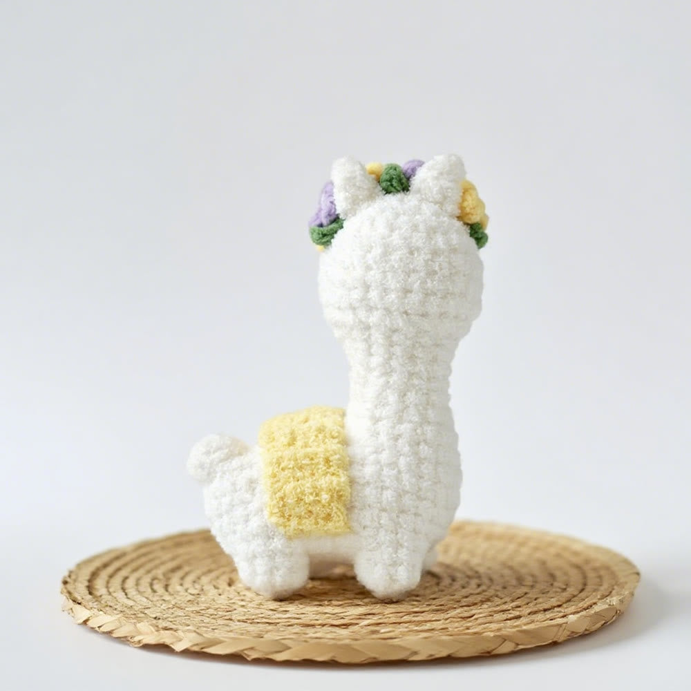 Diy Handmade Alpaca Crochet  Kit - Adorable Animal Doll | Easy Crochet Craft - image 4
