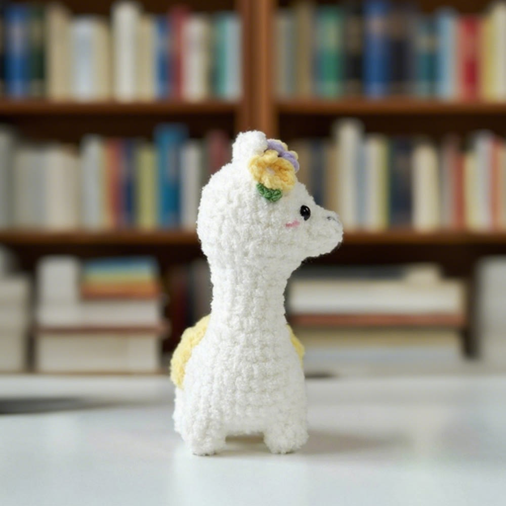 Diy Handmade Alpaca Crochet  Kit - Adorable Animal Doll | Easy Crochet Craft - image 2