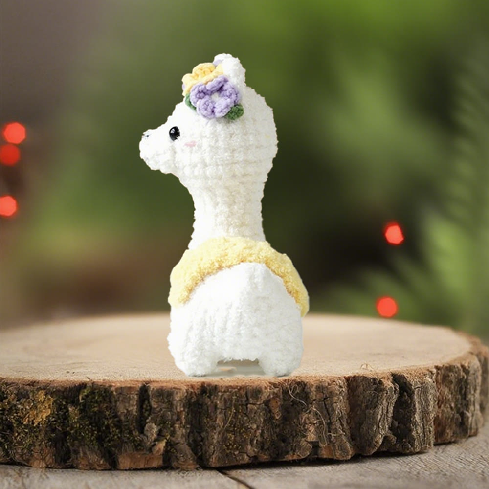Diy Handmade Alpaca Crochet  Kit - Adorable Animal Doll | Easy Crochet Craft - image 3