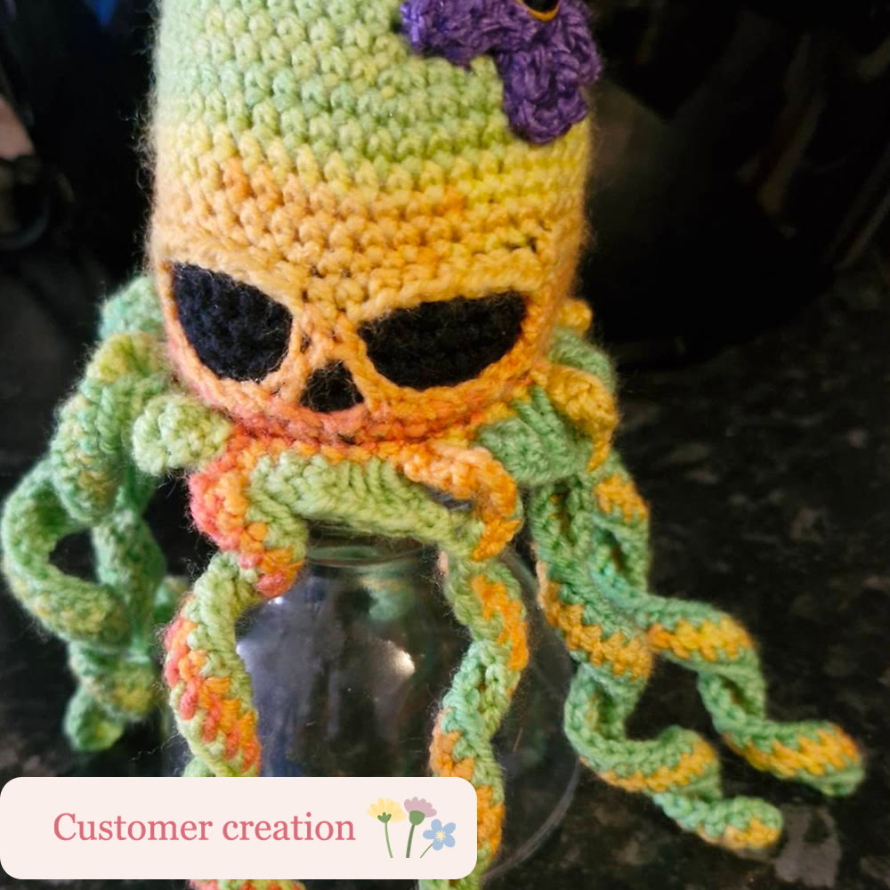 Diy Handmade Creepy Octopus Crochet Kit - Halloween Decorations | Creative Home Decoration - image 8