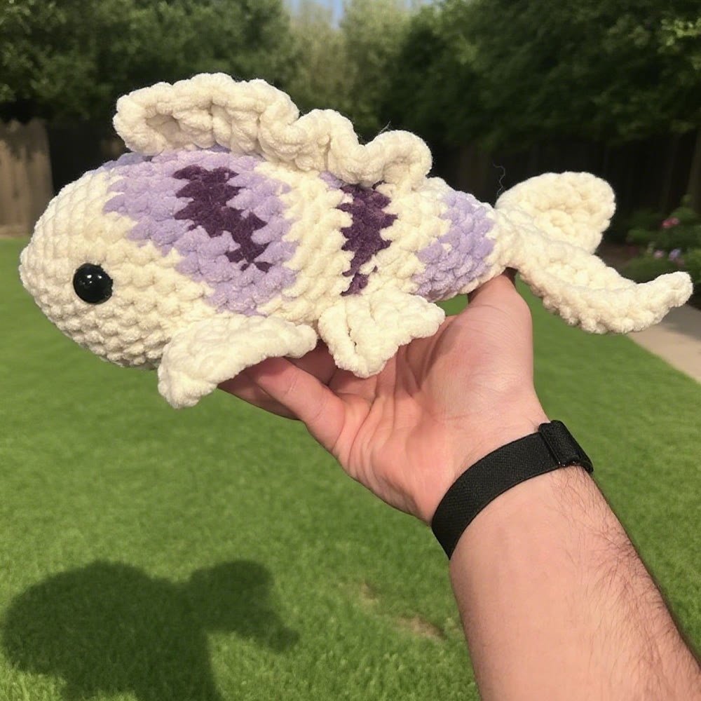 Diy Handmade Koi Fish Crochet Kit - Easy Needle Work | Unique Decoration Gifts  - image 9
