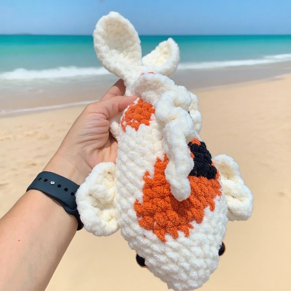 Diy Handmade Koi Fish Crochet Kit - Easy Needle Work | Unique Decoration Gifts  - image 5