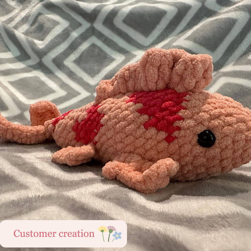 Diy Handmade Koi Fish Crochet Kit - Easy Needle Work | Unique Decoration Gifts  - image 6