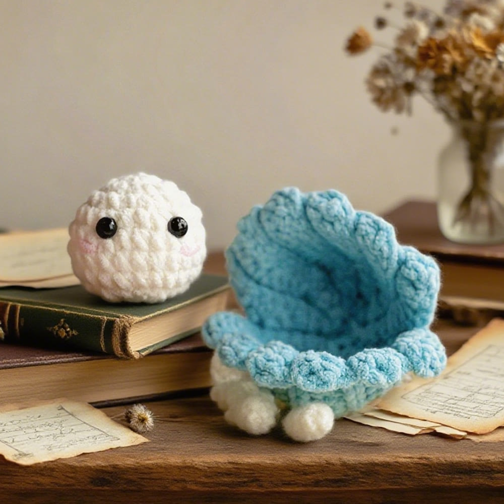 Diy Handmade Ocean World Series Crochet Kit - Cute Ocean Creatures Needlework  | Great Handicraft For Kids - image 2