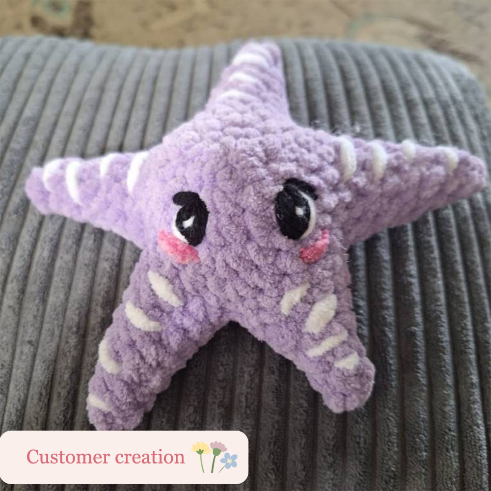 Diy Handmade Ocean World Series Crochet Kit - Cute Ocean Creatures Needlework  | Great Handicraft For Kids - image 5