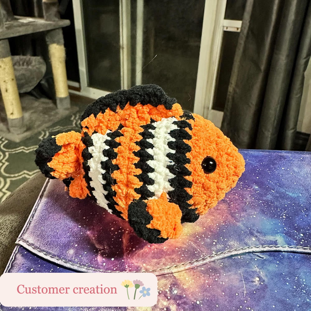 Diy Handmade Ocean World Series Crochet Kit - Cute Ocean Creatures Needlework  | Great Handicraft For Kids - image 6