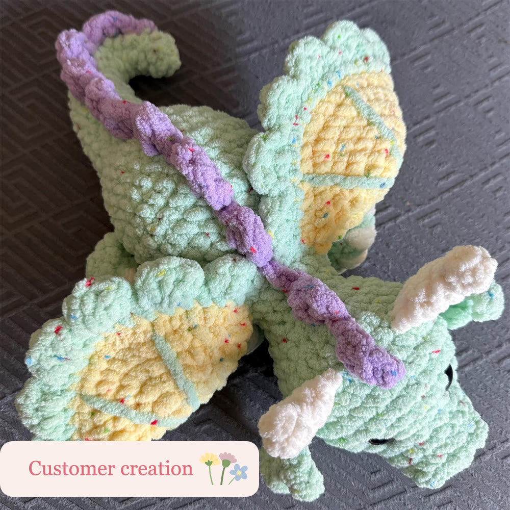 Diy Handmade Combo Dragon Series Crochet Kit - Crochet Plush Doll | Beginner Needlework Set  - image 7
