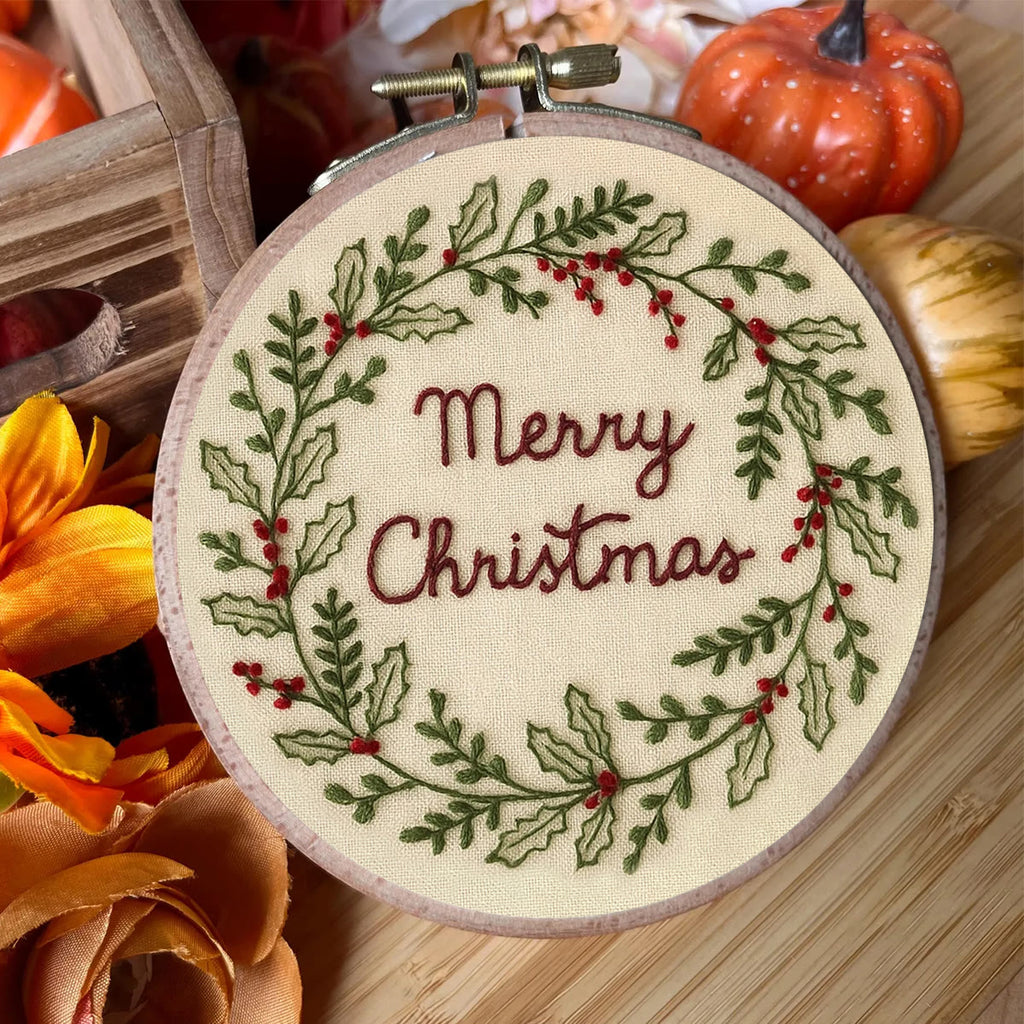 Rubbyoo Embroidery Kit - Merry Christmas | Perfect Christmas Handmade Decor  - image 5