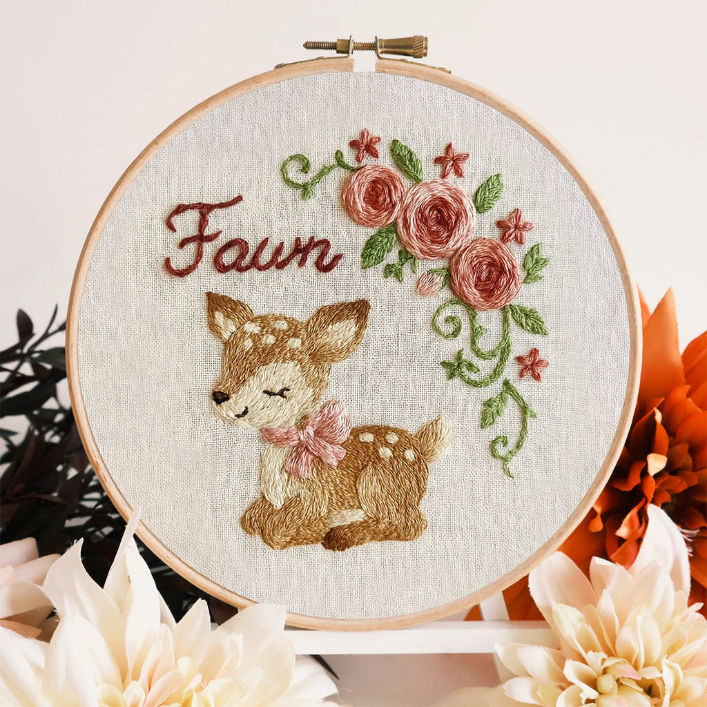 Rubbyoo Embroidery Kit - Christmas Elk | Diy Christmas Craft  - image 3