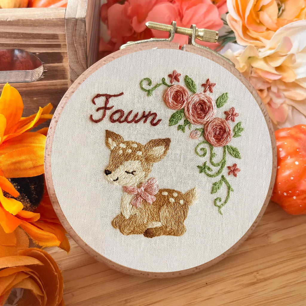 Rubbyoo Embroidery Kit - Christmas Elk | Diy Christmas Craft  - image 4