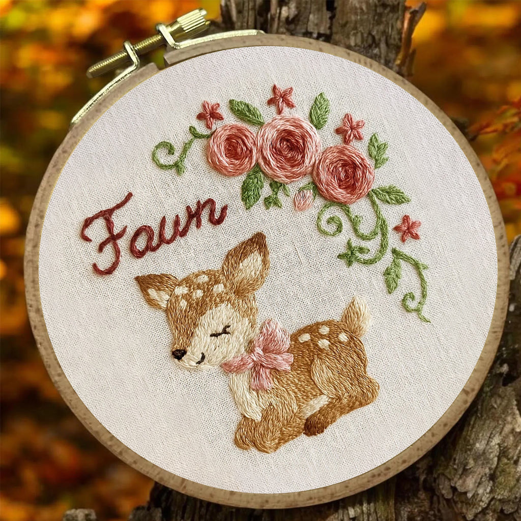 Rubbyoo Embroidery Kit - Christmas Elk | Diy Christmas Craft  - image 5