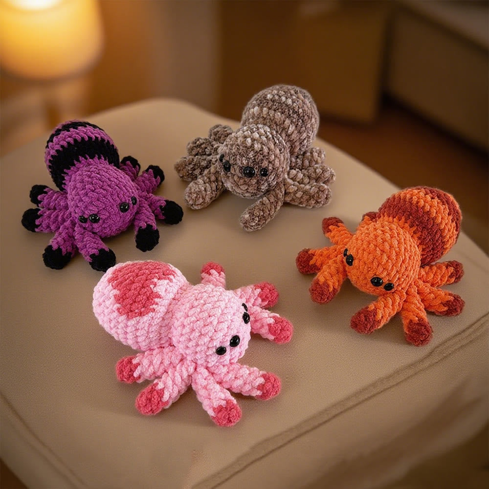 Diy Handmade Spider Series Crochet Kit - Cute Crochet Dolls| Beginner Needle Set  - image 3